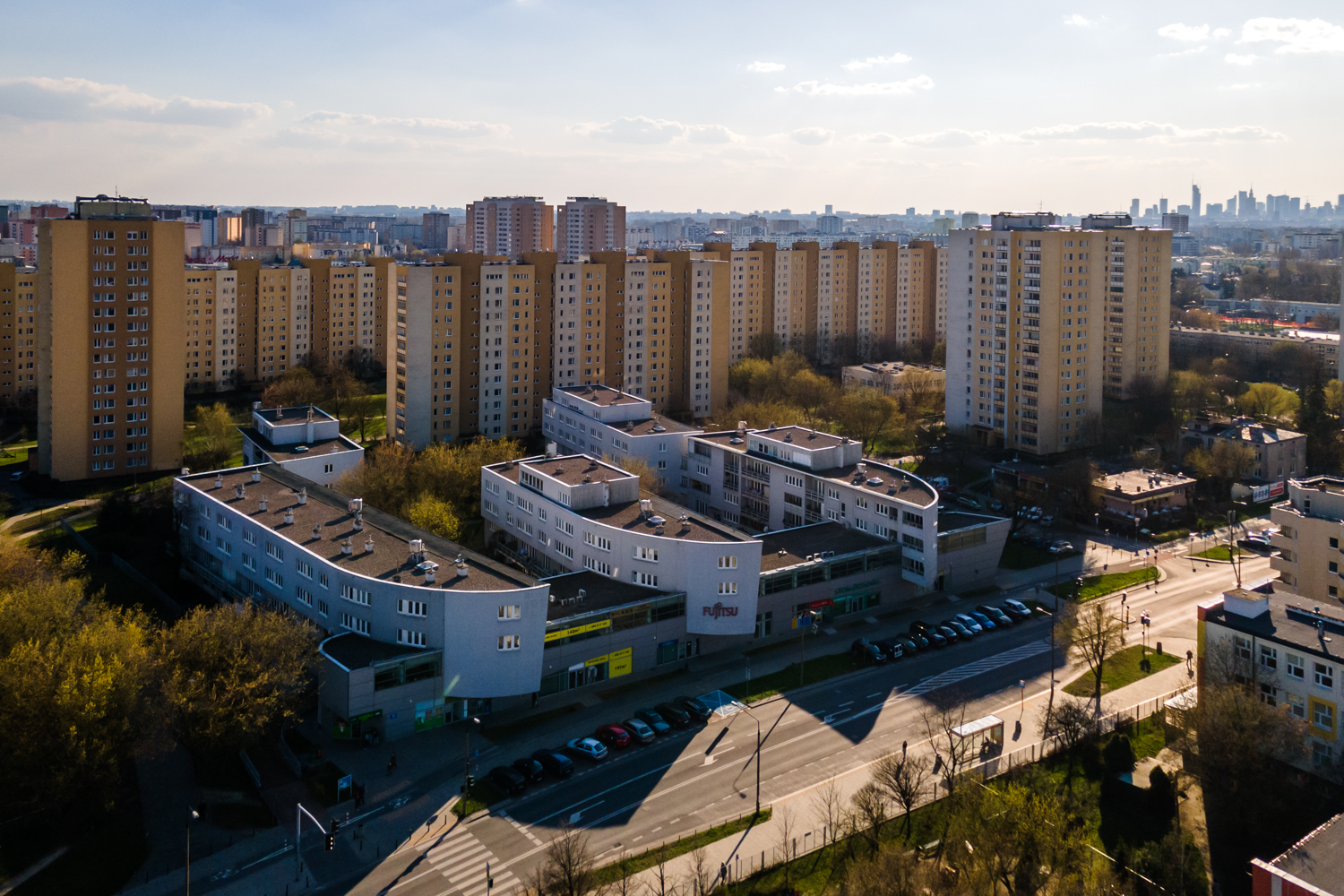 Zdjęcie architektury budynku Budynki mieszkalno-usługowe
